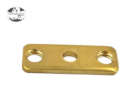 HHC-776  Plate with Threaded Holes, Gasket Insert, and Special-Shaped Nut