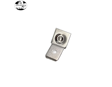 Lug de soudage à angle droit HHC-156 bornier plaqué nickel