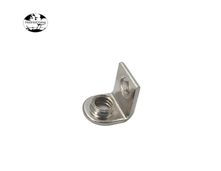 HHC-241 trou de tapotement pot de soudage Lug M4 plaqué nickel