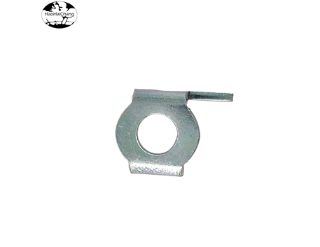 Attaches de support à double trou plaqué zinc bleu HHC-408