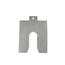 HHC-1267 Stainless Steel U-Shaped Slotted Shim Plate - 翻译中...