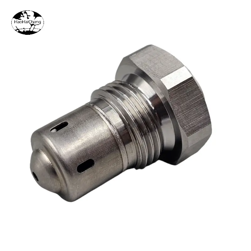 HHC-1290 Stainless Steel Threaded Vented Spray Nozzle Fitting - 翻译中...