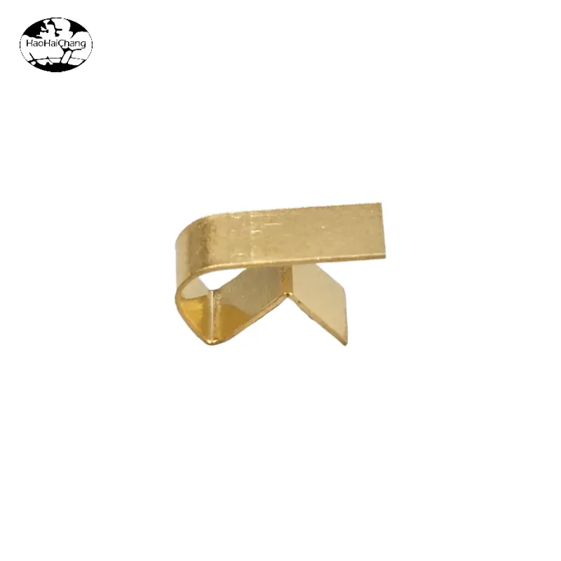 HHC-1292 Stamped Brass Spring Contact Terminal Clip - 翻译中...